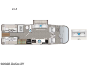 Call now about this 2026 Thor Motor Coach Vegas 26.2! 2026 Thor Motor Coach Vegas 26.2 - New Class A For Sale by McKee RV in Perry, Iowa features Slideout