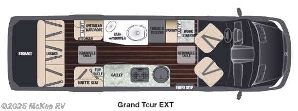 Call now about this 2015 Airstream Interstate Grand Tour EXT Grand Tour EXT! 2015 Airstream Interstate Grand Tour EXT Grand Tour EXT - Used Class B For Sale by McKee RV in Perry, Iowa