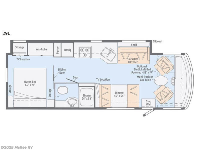 Call now about this 2019 Winnebago Intent 29L! 2019 Winnebago Intent 29L - Used Class A For Sale by McKee RV in Perry, Iowa features Slideout