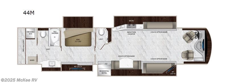 Call now about this 2019 Monaco RV Signature 44M! 2019 Monaco RV Signature 44M - Used Class A For Sale by McKee RV in Perry, Iowa features Slideout