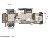 Call now about this 2026 Forest River Salem 31KQBTS! 2026 Forest River Salem 31KQBTS - New Travel Trailer For Sale by McKee RV in Perry, Iowa features Slideout