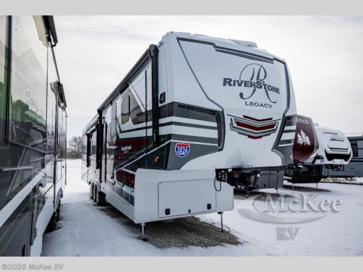 Email now about this 2026 Forest River Riverstone Legacy 442MC! New 2026 Forest River Riverstone Legacy 442MC available in Perry, Iowa
