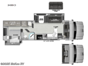 Call now about this 2026 Dynamax Corp Dynaquest XL 3400KD! 2026 Dynamax Corp Dynaquest XL 3400KD - New Super C For Sale by McKee RV in Perry, Iowa features Slideout