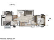 Call now about this 2026 Forest River Salem 32BHDS! 2026 Forest River Salem 32BHDS - New Travel Trailer For Sale by McKee RV in Perry, Iowa features Slideout