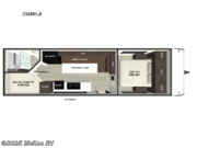 Call now about this 2026 Forest River Salem FSX 266BHLE! 2026 Forest River Salem FSX 266BHLE - New Travel Trailer For Sale by McKee RV in Perry, Iowa