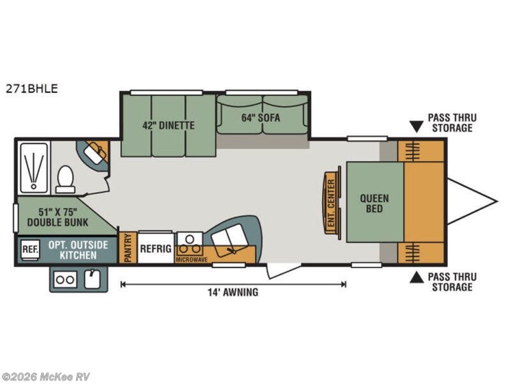 Email now about this 2018 K-Z Sportsmen LE 271BHLE! Used 2018 K-Z Sportsmen LE 271BHLE available in Perry, Iowa