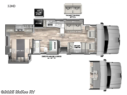 Call now about this 2025 Dynamax Corp Europa 32KDFR! 2025 Dynamax Corp Europa 32KDFR - Used Super C For Sale by McKee RV in Perry, Iowa features Slideout