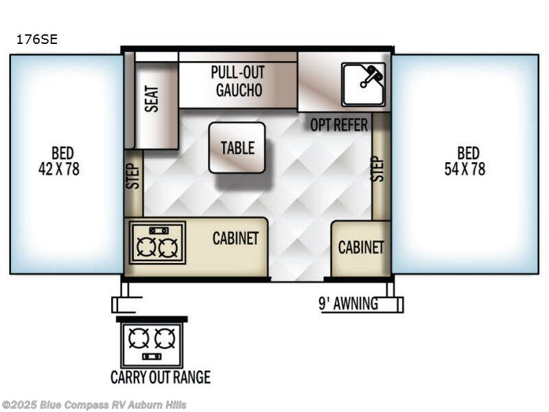Call now about this 2018 Forest River Flagstaff SE 176SE! 2018 Forest River Flagstaff SE 176SE - Used Popup For Sale by Blue Compass RV Auburn Hills in Auburn Hills, Michigan