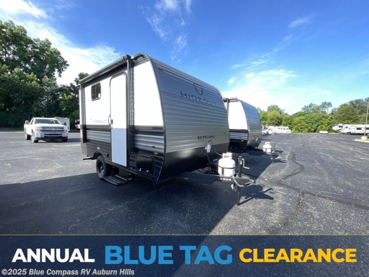 Email now about this 2026 Keystone Hideout Mini 130BH! New 2026 Keystone Hideout Mini 130BH available in Auburn Hills, Michigan