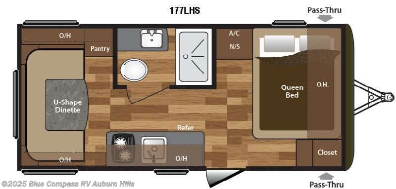 Call now about this 2017 Keystone Hideout Single Axle 177LHS! 2017 Keystone Hideout Single Axle 177LHS - Used Travel Trailer For Sale by Blue Compass RV Auburn Hills in Auburn Hills, Michigan