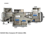 Call now about this 2025 Forest River Rockwood Signature 8336BH! 2025 Forest River Rockwood Signature 8336BH - New Travel Trailer For Sale by Blue Compass RV Auburn Hills in Auburn Hills, Michigan features Slideout