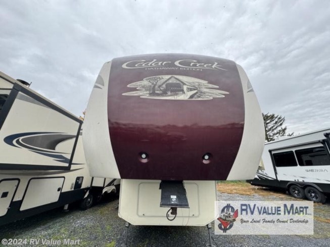 2018 Cedar Creek Hathaway Edition 34RL2 by Forest River from RV Value Mart in Willow Street, Pennsylvania