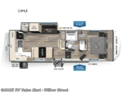 Call now about this 2025 Forest River Cherokee Arctic Wolf 23MLE! 2025 Forest River Cherokee Arctic Wolf 23MLE - New Fifth Wheel For Sale by RV Value Mart - Willow Street in Willow Street, Pennsylvania features Slideout