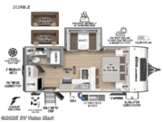 Call now about this 2025 Forest River Surveyor Legend 202RBLE! 2025 Forest River Surveyor Legend 202RBLE - New Travel Trailer For Sale by RV Value Mart in Willow Street, Pennsylvania features Slideout
