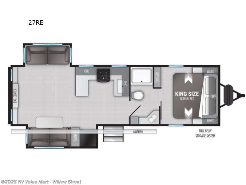 Call now about this 2022 Cruiser RV Radiance Ultra Lite 27RE! 2022 Cruiser RV Radiance Ultra Lite 27RE - Used Travel Trailer For Sale by RV Value Mart - Willow Street in Willow Street, Pennsylvania features Slideout
