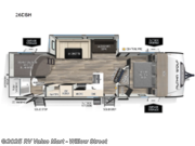 Call now about this 2026 Forest River Cherokee Alpha Wolf 26DBH! 2026 Forest River Cherokee Alpha Wolf 26DBH - New Travel Trailer For Sale by RV Value Mart - Willow Street in Willow Street, Pennsylvania features Slideout
