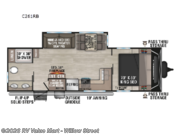 Call now about this 2026 K-Z Connect C261RB! 2026 K-Z Connect C261RB - New Travel Trailer For Sale by RV Value Mart - Willow Street in Willow Street, Pennsylvania features Slideout