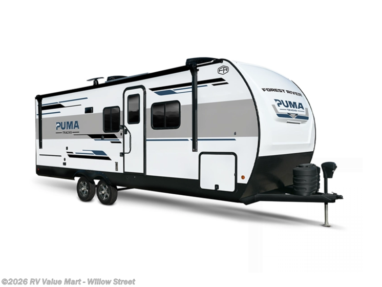 Email now about this 2026 Forest River Puma Tracks 2430BHS! New 2026 Forest River Puma Tracks 2430BHS available in Willow Street, Pennsylvania