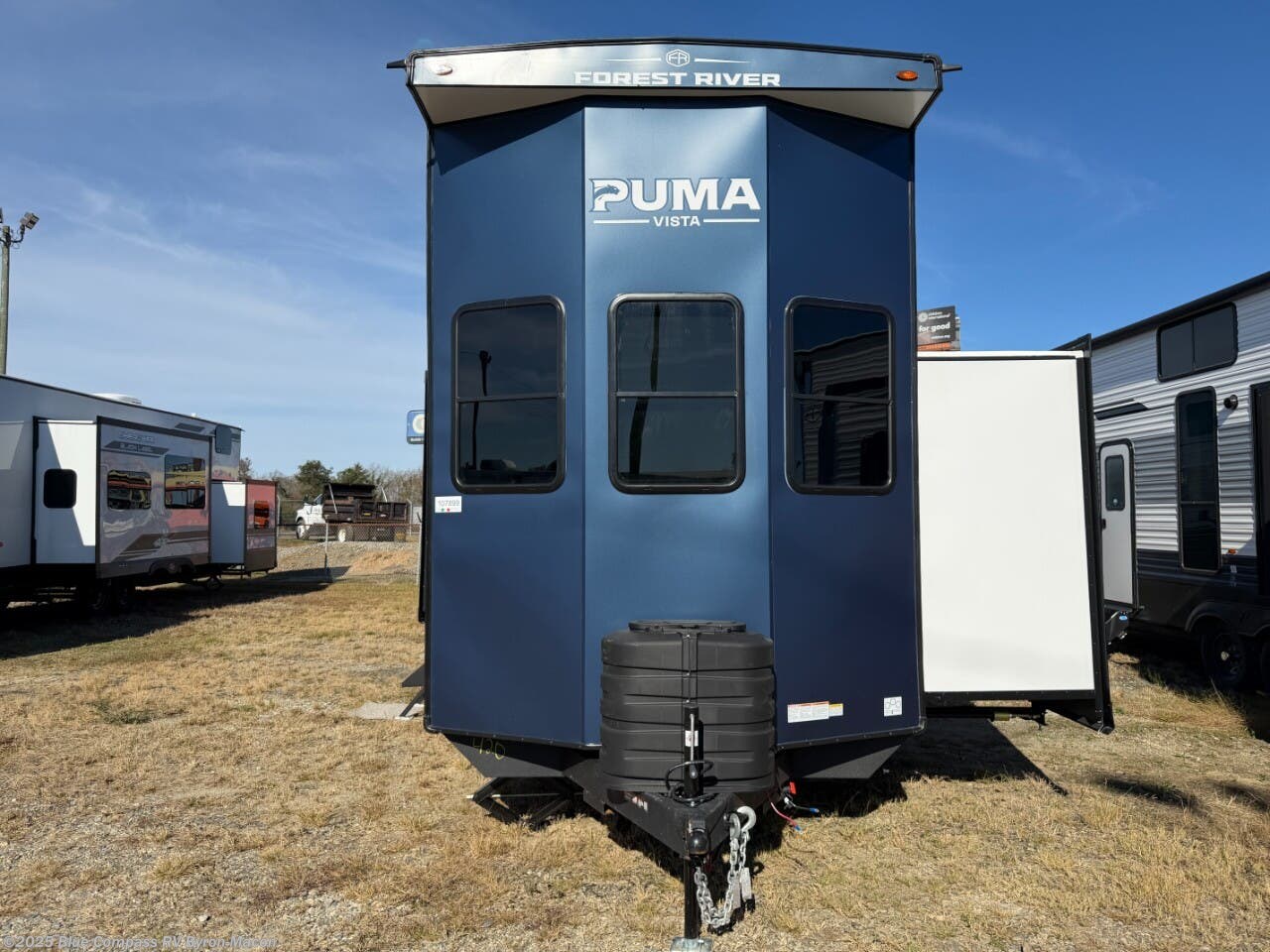 Contact us now about this 2026 Palomino Puma Destination 420LFT! 2026 Puma Destination 420LFT by Palomino from Blue Compass RV Byron-Macon in Byron, Georgia