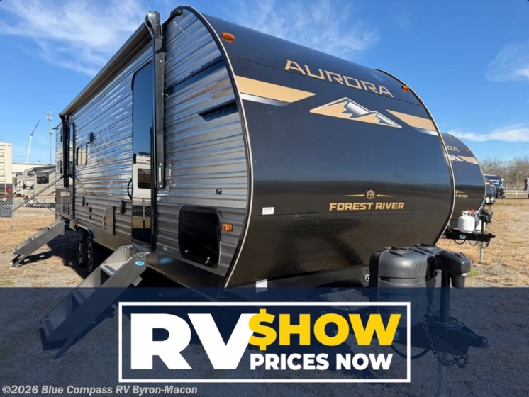 Email now about this 2026 Forest River Aurora 28BHS! New 2026 Forest River Aurora 28BHS available in Byron, Georgia