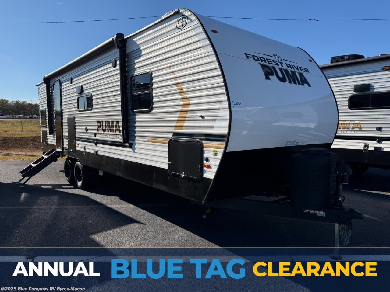 Email now about this 2026 Forest River Puma Camping Edition 263BHCE! New 2026 Forest River Puma Camping Edition 263BHCE available in Byron, Georgia