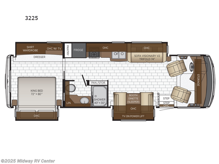 Email now about this 2025 Newmar Bay Star 3225! New 2025 Newmar Bay Star 3225 available in Grand Rapids, Michigan