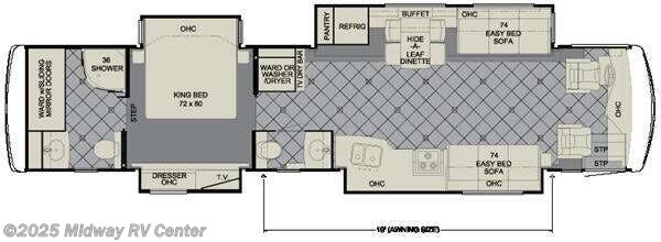Call now about this 2011 Newmar Ventana 4335! 2011 Newmar Ventana 4335 - Used Class A For Sale by Midway RV Center in Grand Rapids, Michigan features Slideout