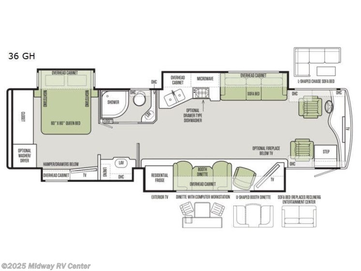 Email now about this 2017 Tiffin Phaeton 36 GH! Used 2017 Tiffin Phaeton 36 GH available in Grand Rapids, Michigan