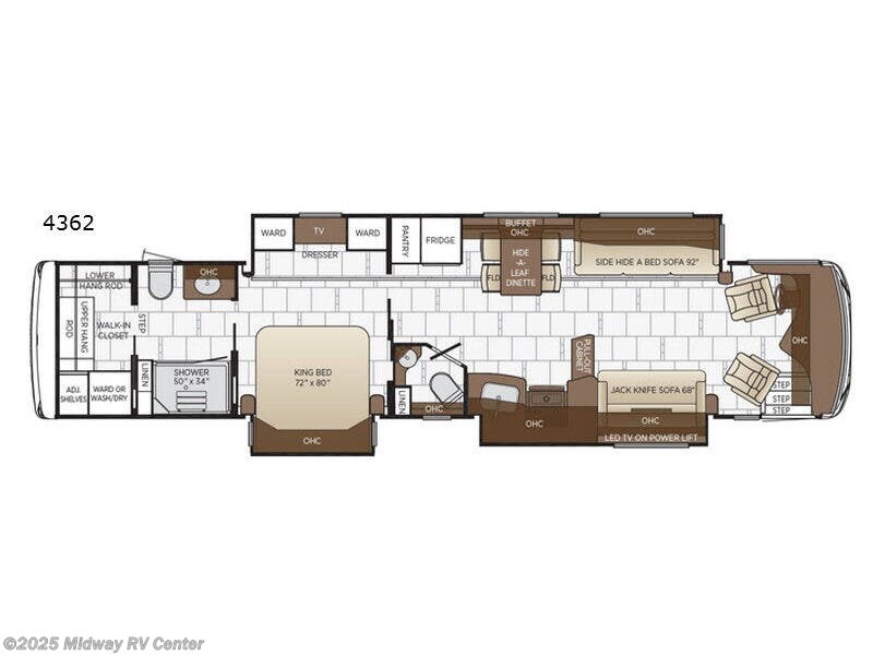 Call now about this 2018 Newmar Dutch Star 4362! 2018 Newmar Dutch Star 4362 - Used Class A For Sale by Midway RV Center in Grand Rapids, Michigan features Slideout