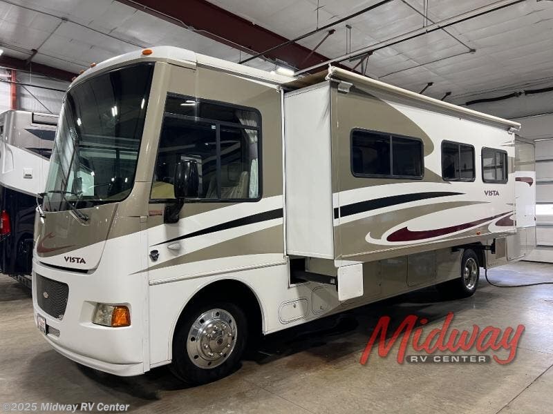 Contact us now about this 2012 Winnebago Vista 35F! 2012 Vista 35F by Winnebago from Midway RV Center in Grand Rapids, Michigan