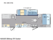 Call now about this 2021 HL Enterprise Harbor View HV-28CKRB! 2021 HL Enterprise Harbor View HV-28CKRB - Used Travel Trailer For Sale by Midway RV Center in Grand Rapids, Michigan features Slideout
