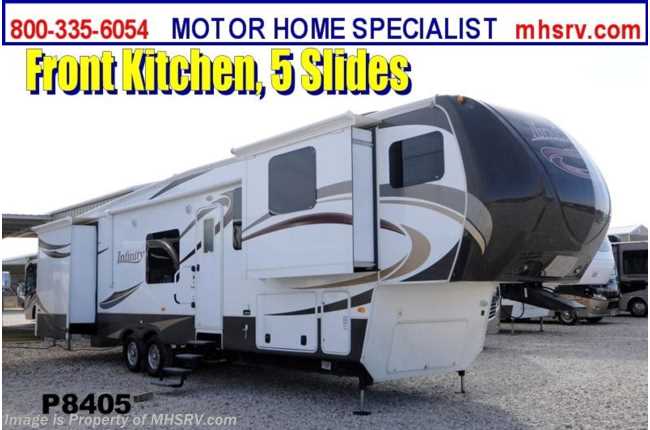 2012 Dutchmen Infinity 3870FK W/5 Slides & Front Kitchen