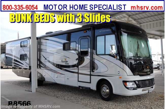 2012 Fleetwood Bounder Classic 34B W/3 Slides, Bunk Beds, King Bed
