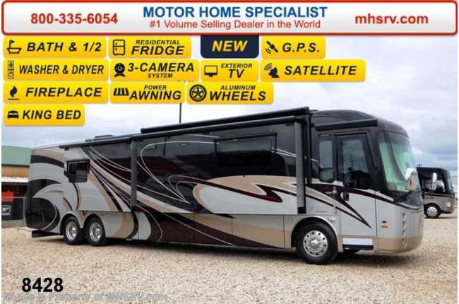 2015 Entegra Coach Aspire 44B Bath &amp; 1/2 W/50&quot; TV, Bose &amp; 4 Slide