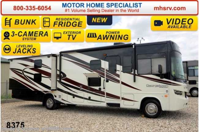 2015 Forest River Georgetown 351DS Bunk Model W/Res Fridge, 5 TVs, OH Bunk