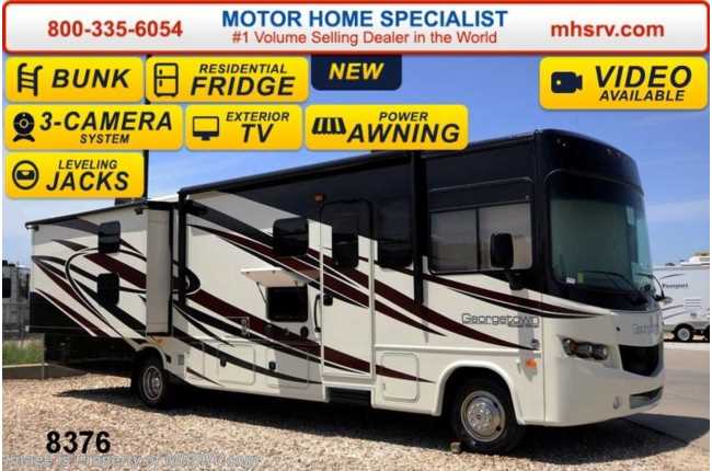 2015 Forest River Georgetown 351DS Bunk Model W/Res Fridge, 5 TVs &amp; OH Bunk