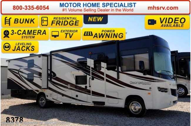 2015 Forest River Georgetown 351DS Bunk Model W/Res Fridge, 5 TV &amp; OH Bunk