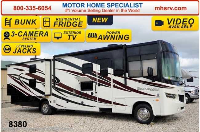 2015 Forest River Georgetown 351DS W/Bunk Beds, Res Fridge, 5 TV &amp; OH Bunk