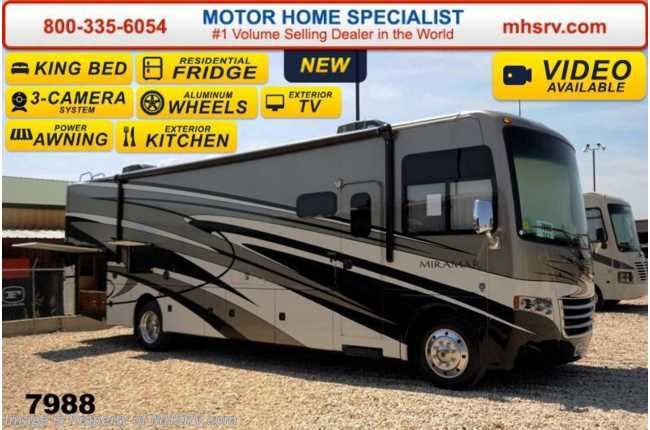 2015 Thor Motor Coach Miramar 34.2 W/Ext Kitchen, King, 3 TVs, 22K Chassis