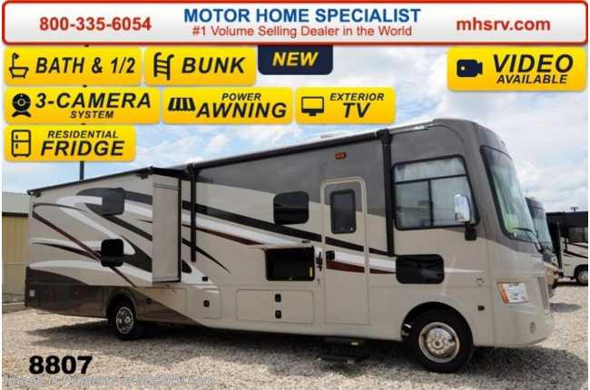 2015 Coachmen Mirada 35BH Bath 1/2, Bunk House, Res Fridge, 39&quot; TV