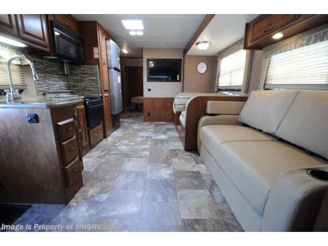 2015 Coachmen Mirada 35BH Bath 1/2, Bunk Model, W/Res Fridge, 39" TV - New Class A For Sale by Motor Home Specialist in Alvarado, Texas