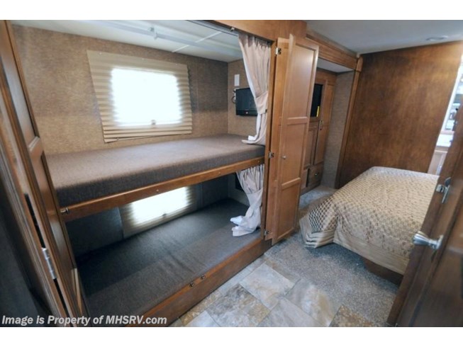 2015 Coachmen Mirada 35BH Bath 1/2, Bunk Model, 39" TV & Res Fridge - New Class A For Sale by Motor Home Specialist in Alvarado, Texas
