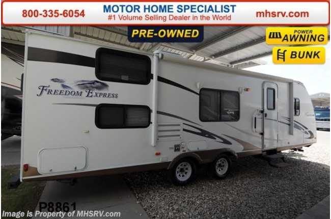 2011 Coachmen Freedom Express 290BH Bunk Model With Slide