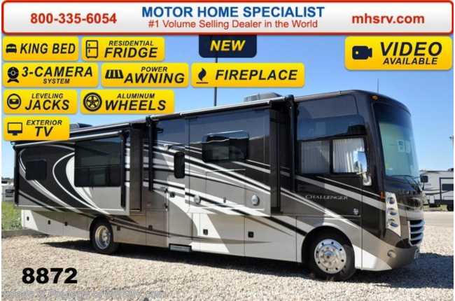 2015 Thor Motor Coach Challenger 37KT W/40&quot; TV, Res. Fridge, King Bed