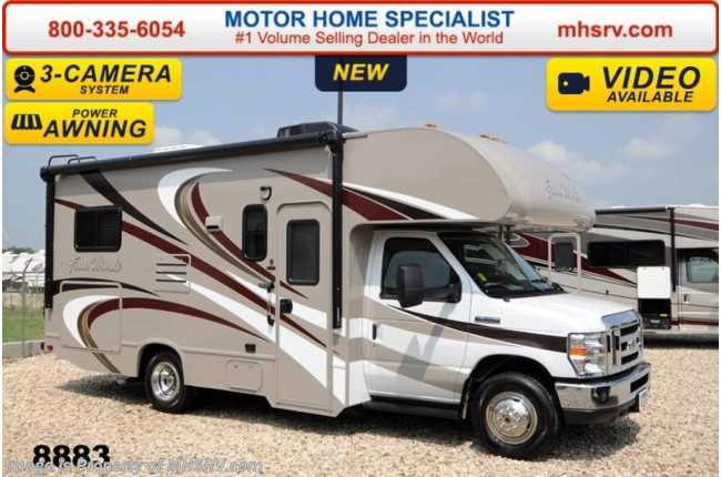 2015 Thor Motor Coach Four Winds 22E W/Heated Tanks, 3 Cam &amp; Pwr Awning