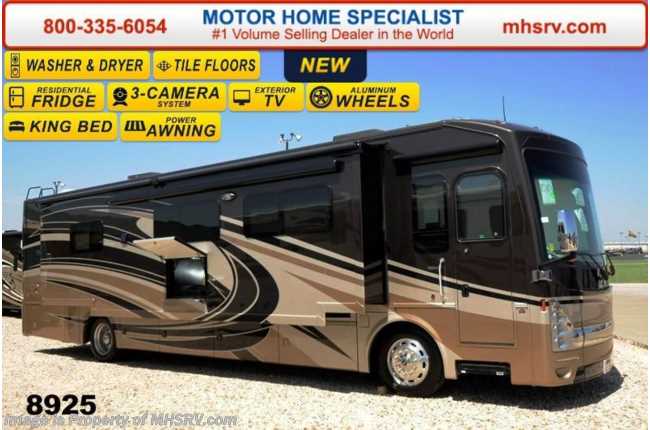 2015 Thor Motor Coach Tuscany XTE 40EX Bath &amp; 1/2, King Bed, Stack W/D