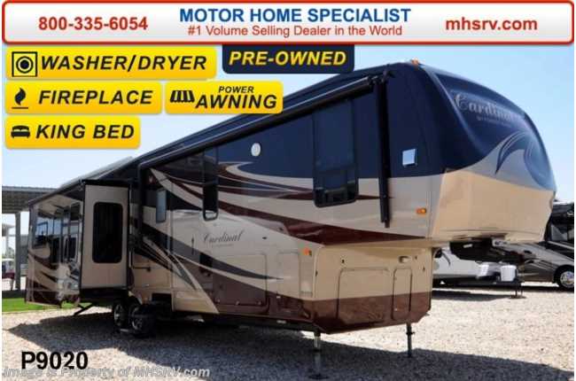 2011 Forest River Cardinal 3450 with 4 slides