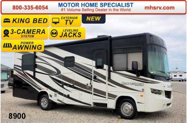 2015 Forest River Georgetown 270S W/Ext TV, Ext Slide Tray, King Bed