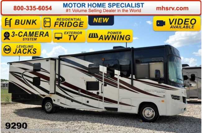 2015 Forest River Georgetown 351DS W/Bunk Beds, Res Fridge, 5 TVs &amp; OH Bunk