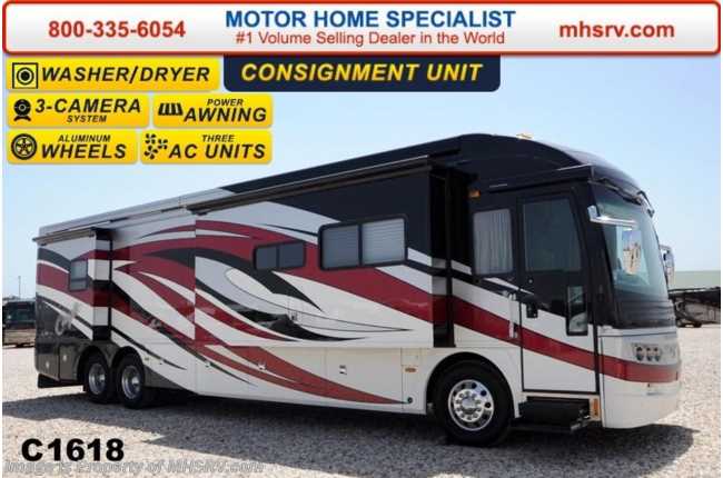 2008 American Coach American Eagle 42R Tag Axle with 4 Slides